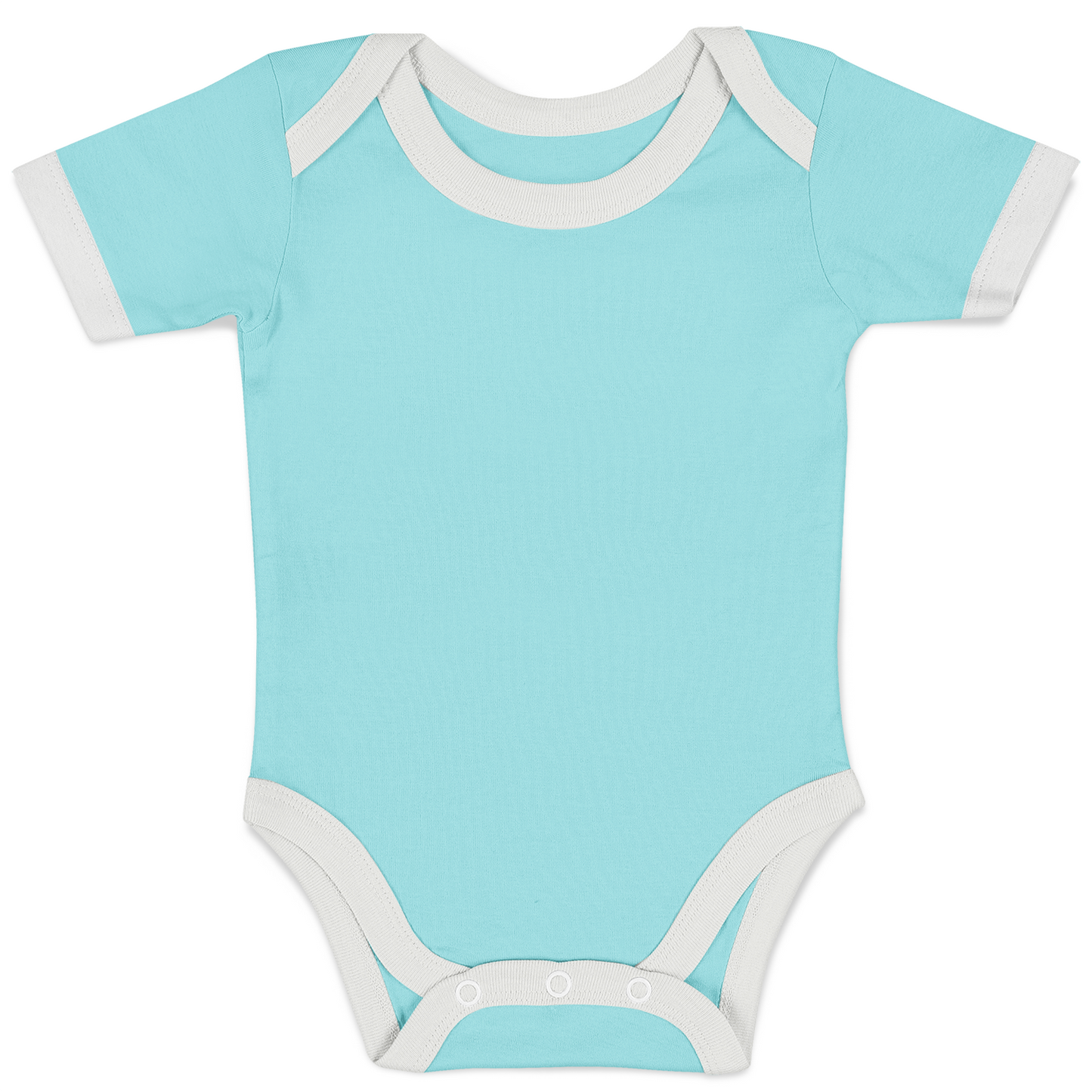 [Custom Text] Organic Baby Bodysuit Short Sleeves