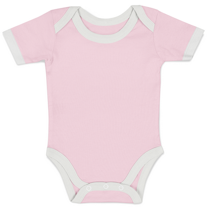 [Custom Text] Organic Baby Bodysuit Short Sleeves