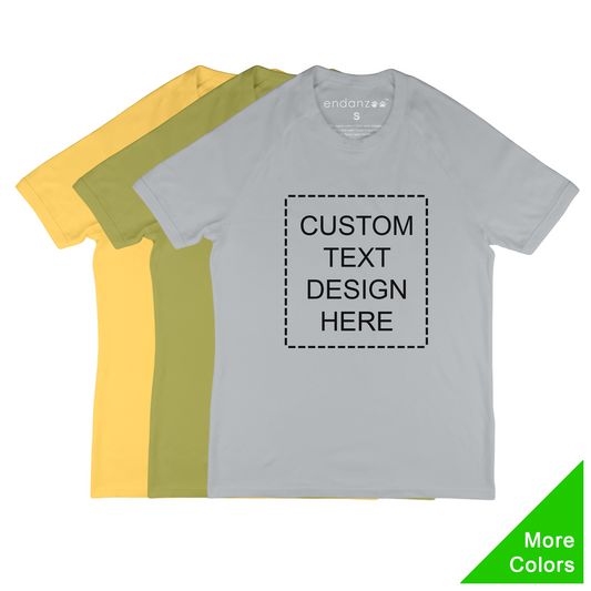 [Custom Text] Organic Kids Tee Shirt