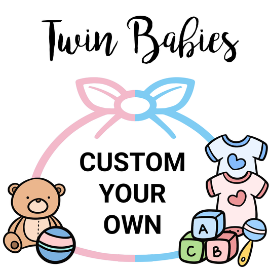 Zeronto Twin Gift Basket - Custom Your Own