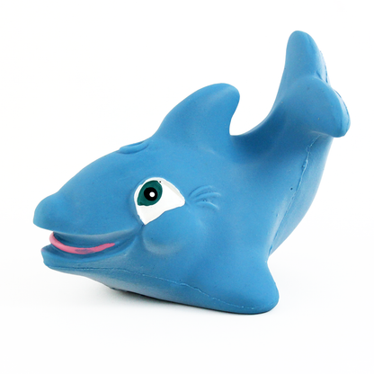 Lanco Natural Rubber Bath Toy - Whale Tino & Dolphin Lalo