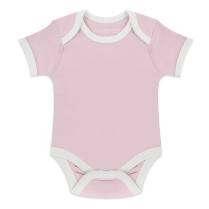 Endanzoo Organic Short Sleeve Onesie - Pink