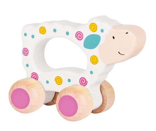 Goki Susibelle Wooden Push-Along Animal (Sheep)