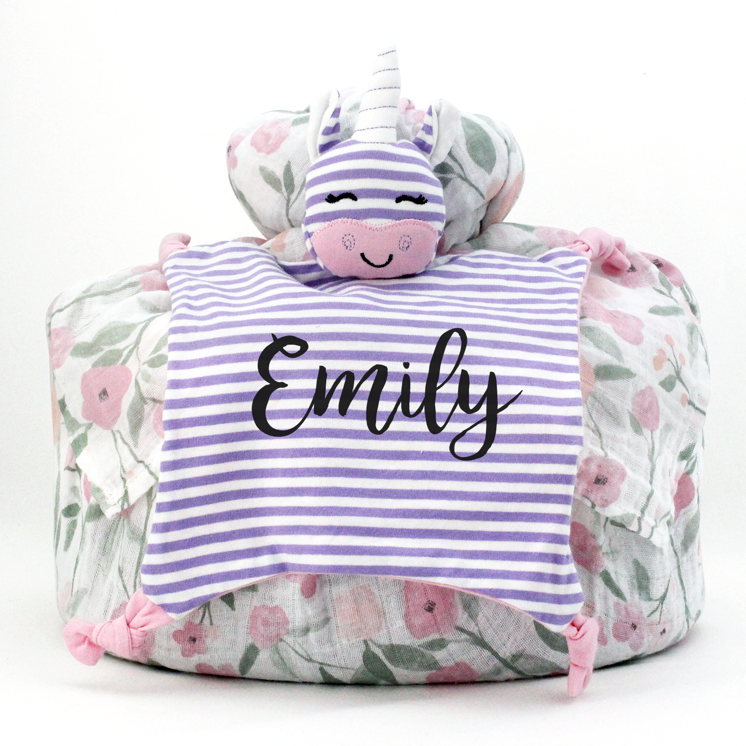 Personalized Baby Girl Gift Basket Baby Cactus Baby Girl Gift Basket, Baby Cactus 0-3M SS | 1-800-Flowers Occasions Delivery