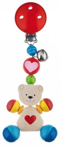 Heimess Wooden Stroller Clips figurines - Bear