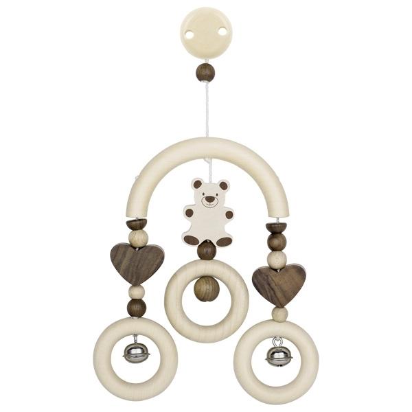 Heimess Wooden Mini Trapeze - Bear/Nature