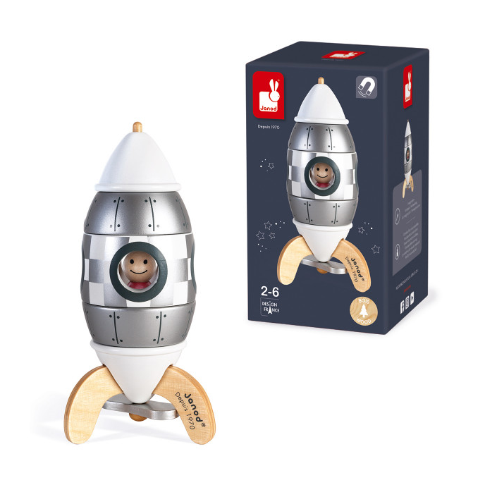 Zeronto Baby Gift Basket - Little Rocket Scientist & Friends