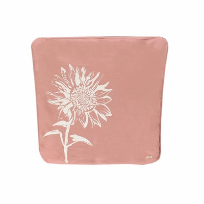 L'ovedbaby Organic Swaddle Blanket - Mauve Sunflower