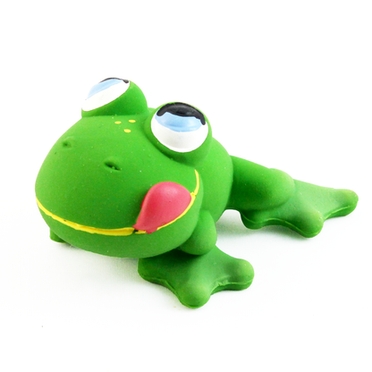 Lanco Natural Rubber Bath Toy - Happy Duck Nata & Frog Lucho