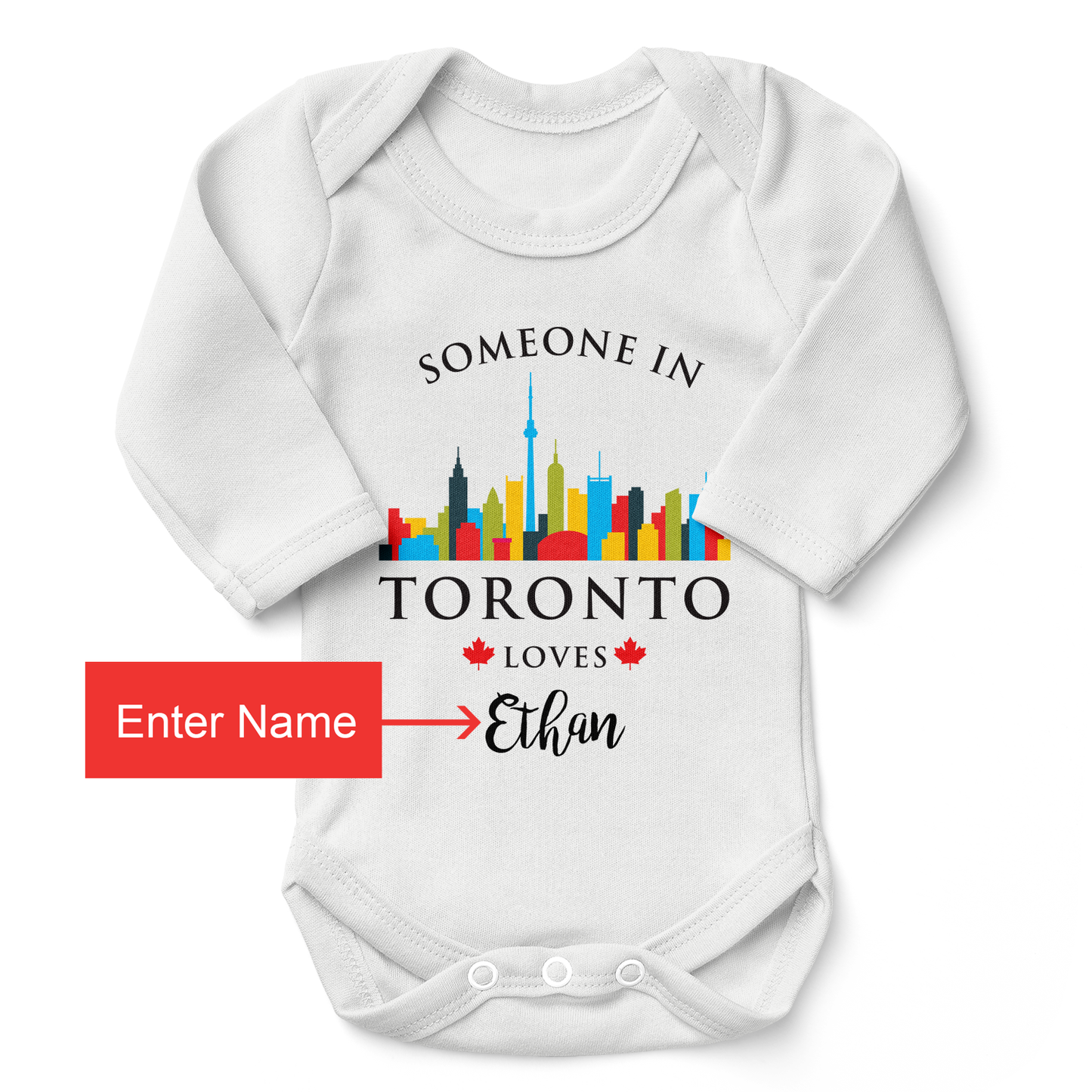Zeronto Baby Boy Gift Basket - Someone in Toronto Loves Baby Boy