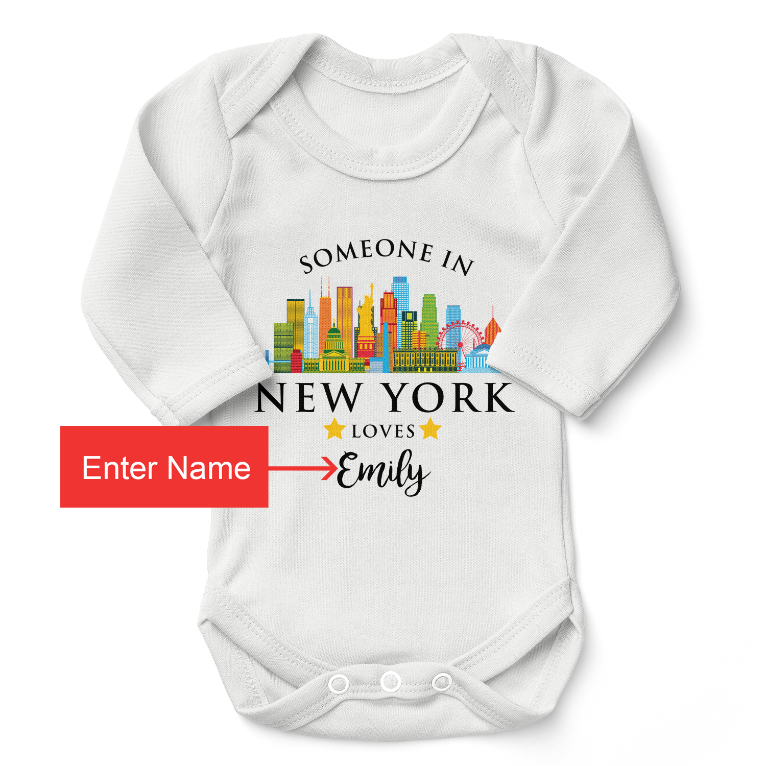 Zeronto Baby Girl Gift Basket - Someone in New York Loves Baby
