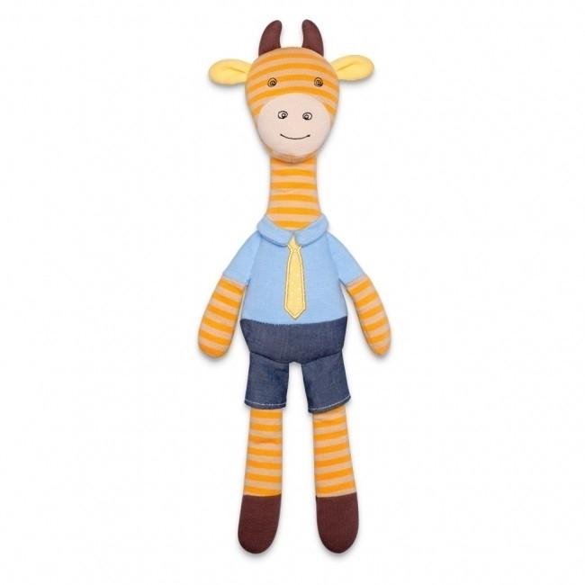 Organic Farm Buddies Organic Cotton Plush Toy - George Giraffe (14 inches)