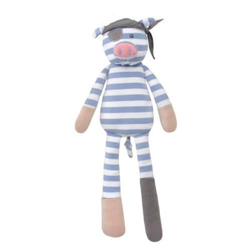 Organic Farm Buddies Organic Cotton Plush Toy - Pirate Pig (14 inches)