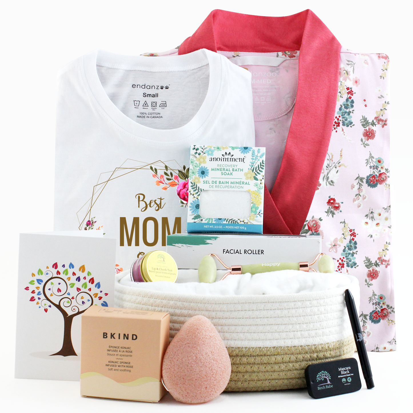 Zeronto New Mom Gift Basket - Just for Mom (Best MOM Ever)