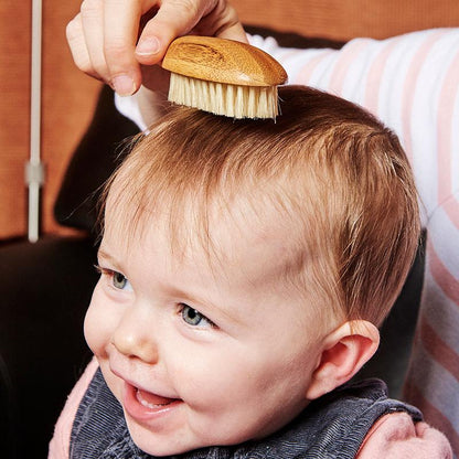 Rhoost Bamboo Baby Brush and Comb Set