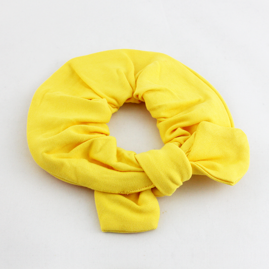 Endanzoo Organic Cotton Scrunchies - Yellow