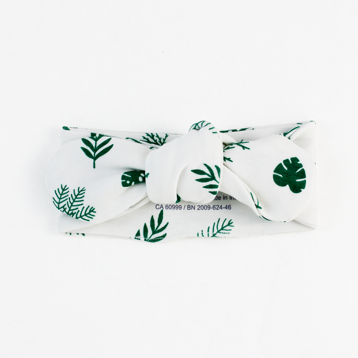 Endanzoo Organic Cotton Baby Headband - Tropical Leaves