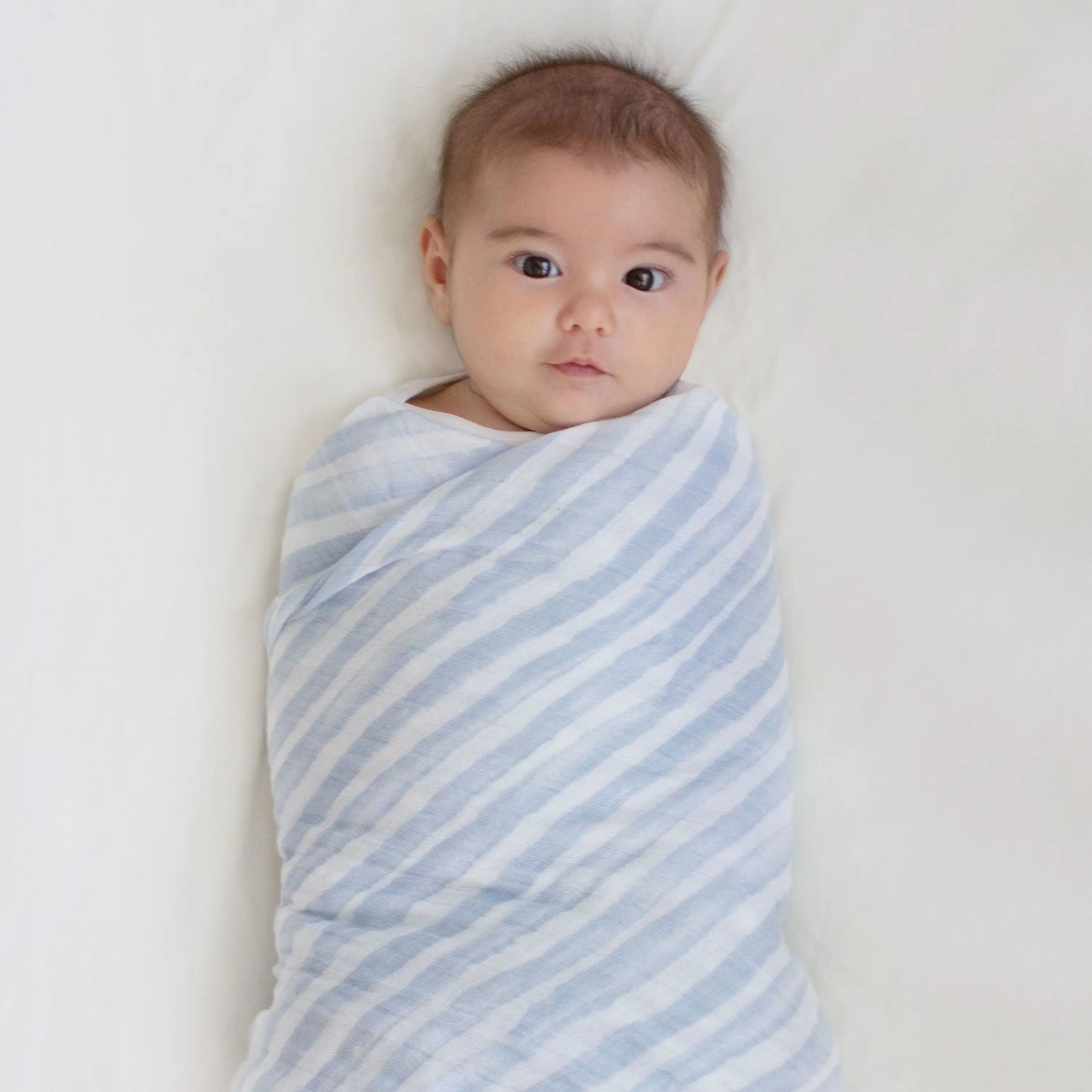 Aden Anais Classic Swaddle - Blue Stripe