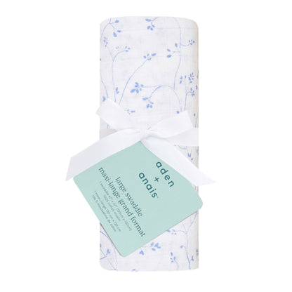 Aden Anais Classic Swaddle - Blue Blossom