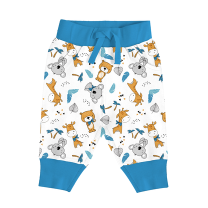 Endanzoo Organic Cuff Pant - Jungle Cuties